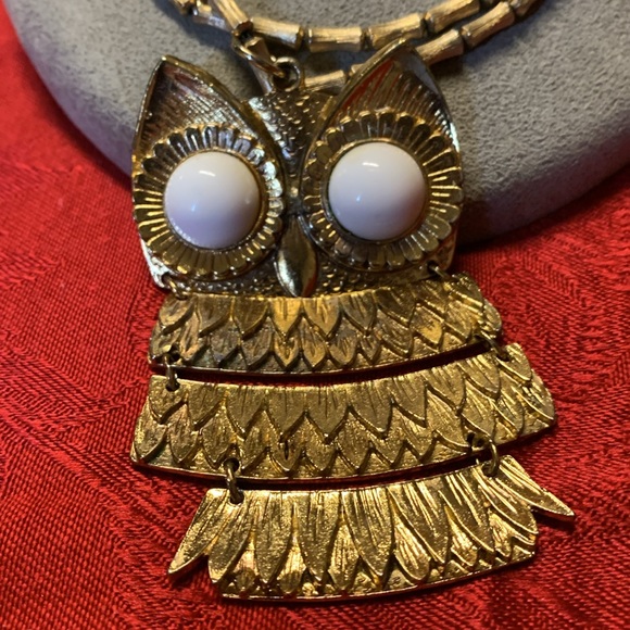 Mid Century Modern Owl with large white eyes! - Picture 2 of 9